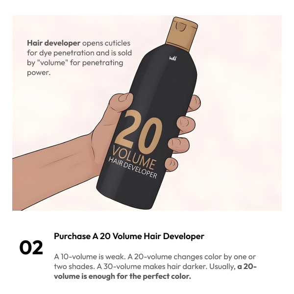 volume hair developer