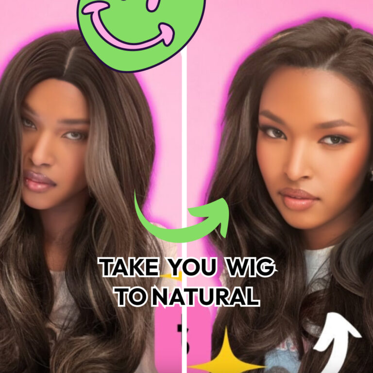 take you wig to natural